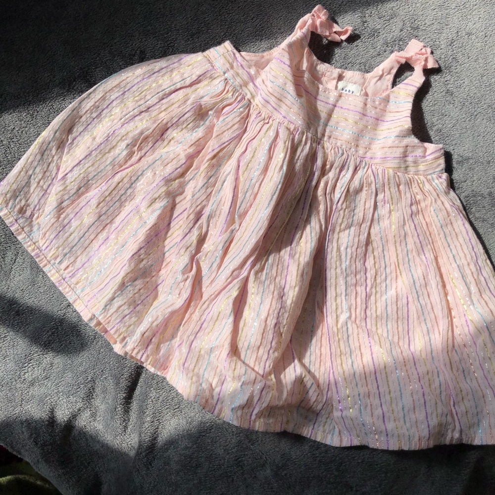 Sweet pink summer dress